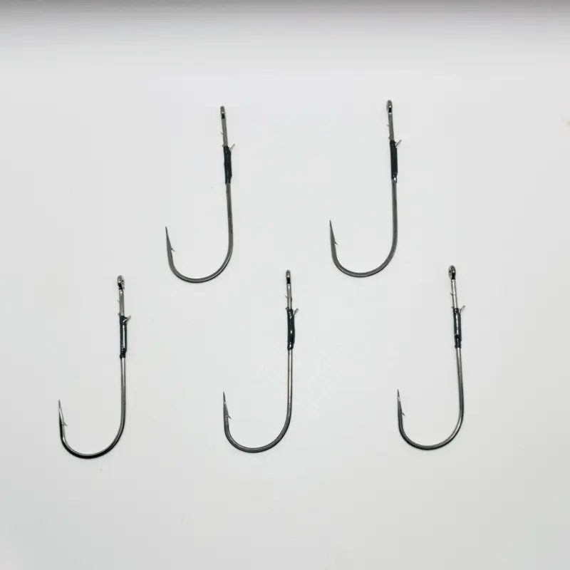 Defense Bait and Tackle Flipping Hooks- 4/0 (5 pack)