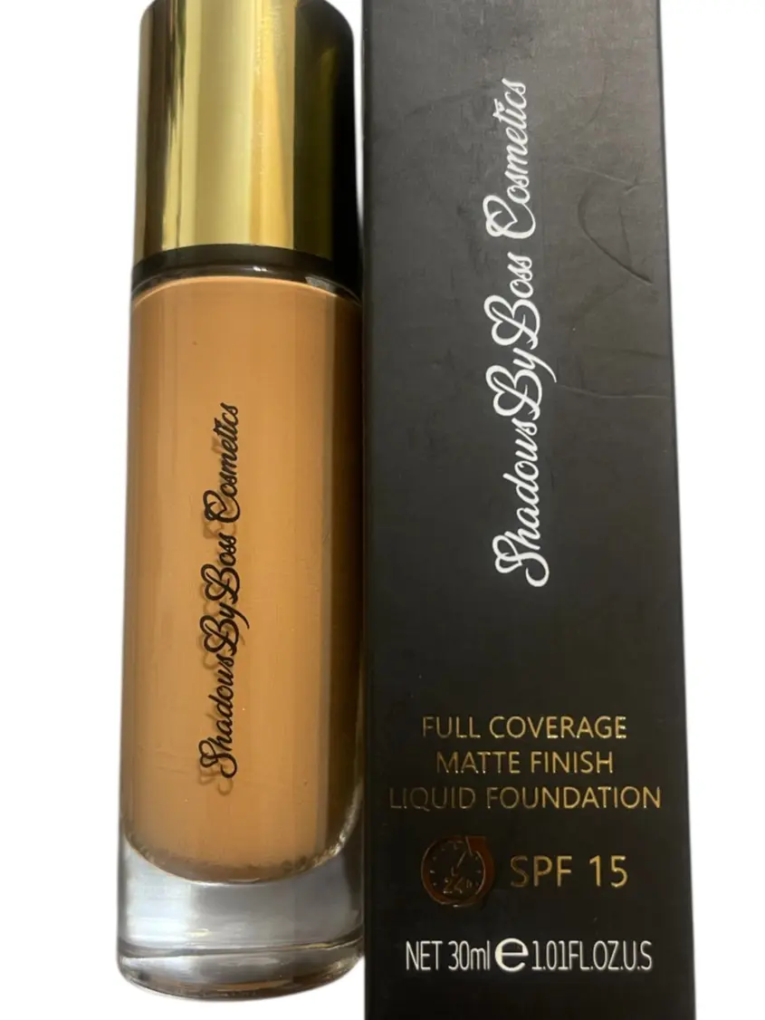 Full Coverage Matte Finish Liquid Foundation SPF 15 30ml Full Coverage Matte Finish Liquid Foundation SPF 15 30ml
