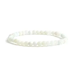 Cherry Tree Collection | Stretch Bracelet | 4mm Beads (Amazonite)