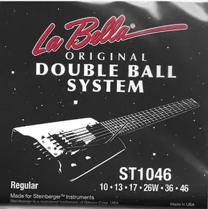New LaBella ST1046 Steinberger Double Ball-End TransTrem Calibrated Strings - ST Series for TT V#1