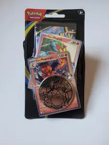 Pokemon Mega Evolution Phantasmal Flames Magcargo Blister Pack,1 Sealed