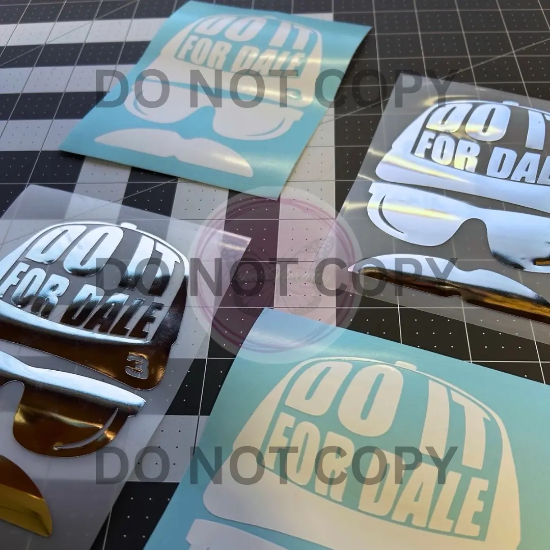 Do It For Dale Decal, Dale Earnhardt Decal, Truck Decal, Car Decal, Raise Hell Praise Dale Decal, Racing Decal