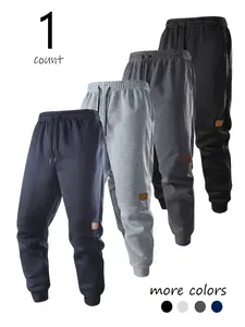 Men's Wool Knit Joggers, Sports Jogging Wear, Breathable Durable Soft Comfortable Quick-Dry Anti-Cold, Perfect for Outdoor Sports & Casual Wear
