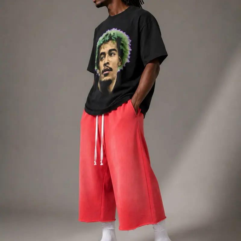 Jemery Sochan NBA Player Graphic Tee Colorful Hair