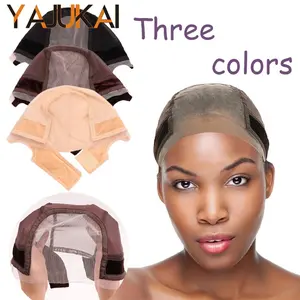 Women's Lace Wig Cap High Definition, Adjustable Velvet Hair Clip, U-Shaped Wig Cap, Naked Color Wig Net, Perfect for Making Wigs