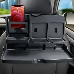 Car Seat Back Table, Multifunctional Car Seat Back Table, Foldable Car Seat Back Tray, Car Interior Accessories for Car Stowing & Tidying, Car Seat Attachment