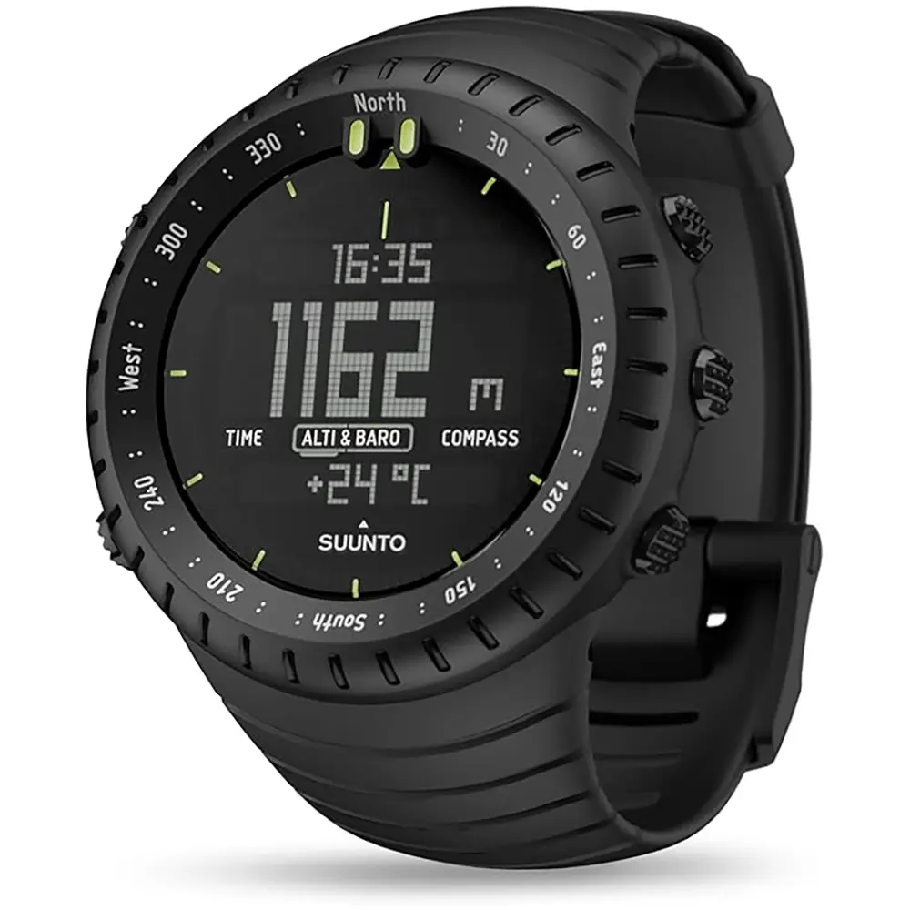 Suunto CORE CLASSIC Outdoor Sports Watch with Storm Alarm, Altimeter, Barometer, Compass - Black