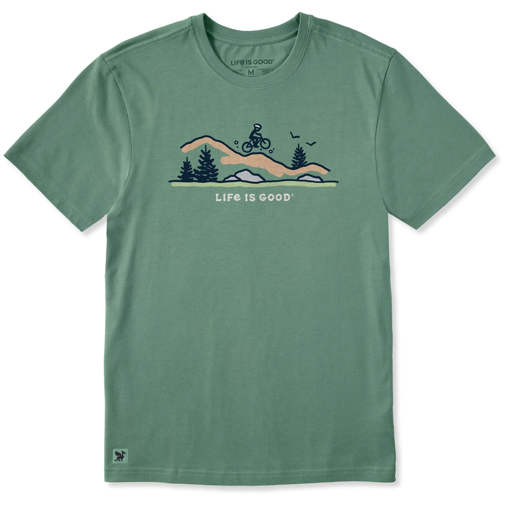 Men's Jake Mountain Biking Vista Short Sleeve Crusher Tee