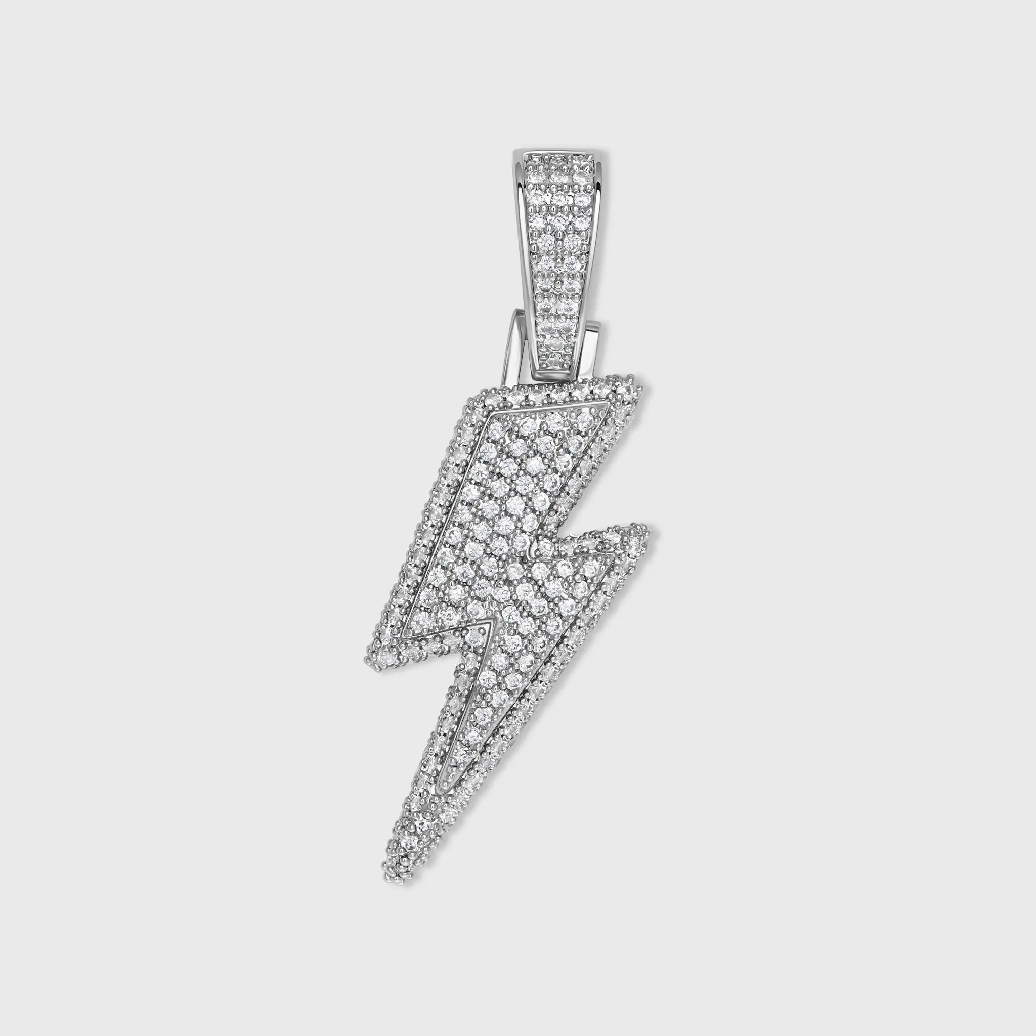 Fulgur Pendant in Silver - Fashion Accessory