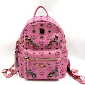 Pre-owned MCM AS SHOWN Backpacks hz2243 Stark Visetos Backpack 26.03.17