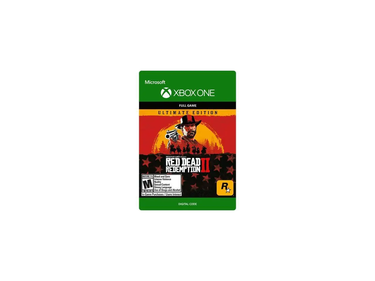 Red Dead Redemption 2 Ultimate Edition Game - Xbox 1 Digital Code, Digital Games