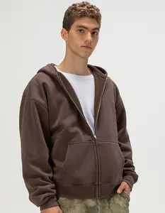 RSQ Mens Oversized Zip-Up Hoodie