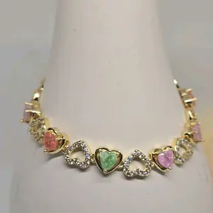 gold plated 14k brazalete