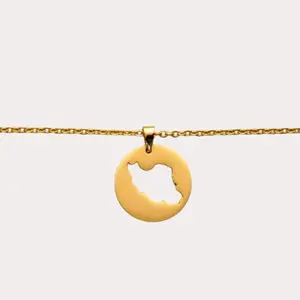Iran Map Necklace