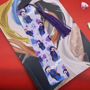 Jinshi apothecary diaries funny purple tassel anime chibi bookmark shop