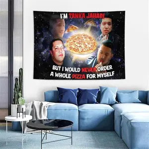 Funny Sal Vulcano Pattern Tapestry, Wall Hanging Decorative Tapestry, Wall Art for Home Living Room Bedroom Study Room, Wall Tapestries