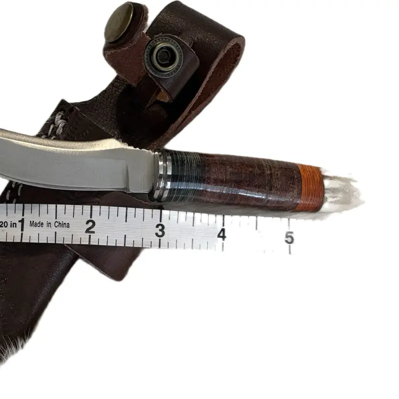 Stainless Steel Skinner with Stag Handle