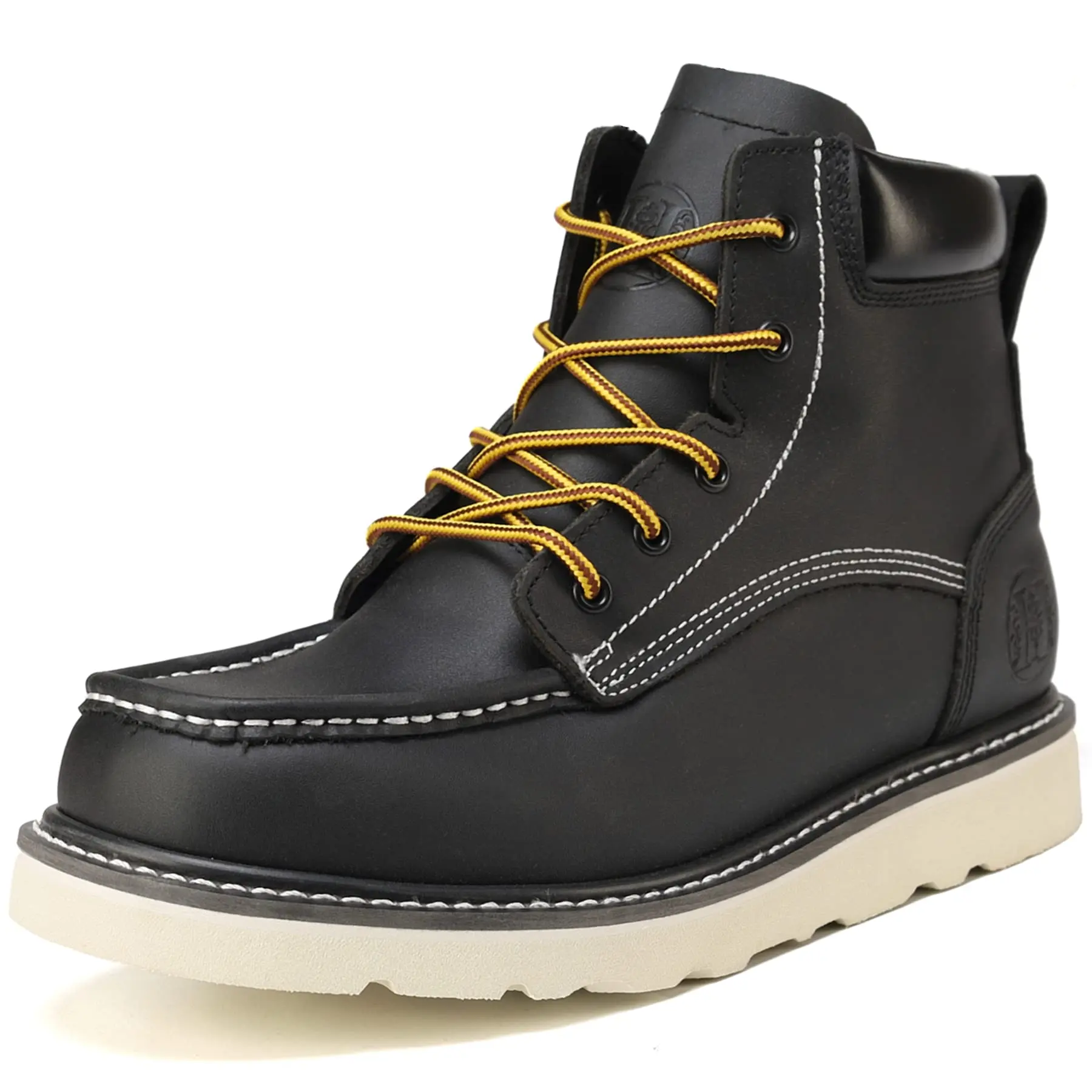 Men's 6" Soft Toe Slip Resistant Anti-Fatigue Puncture-proof EH Work Boots, 304