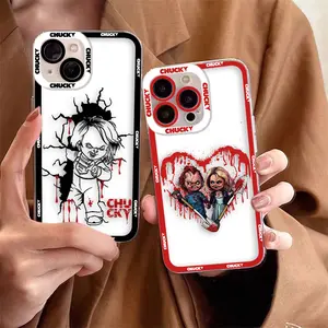 Print Good G-Guys C-Chucky Cover Clear Phone Case For iPhone 17 Air 16 15 14 13 12 11 Pro Max Plus  Capa Case Shell