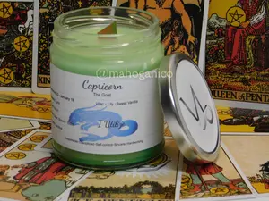 Capricorn Astrology Candle | Zodiac Candle | Candle Gift | Capricorn Sign Candle