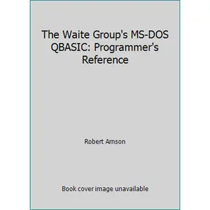 USED-The Waite Group's MS-DOS QBASIC: Programmer's Reference by Robert Arnson (Paperback)