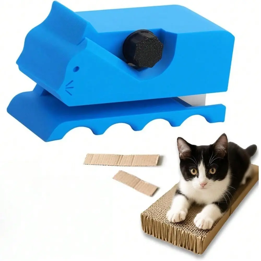 1pc Cat-Shaped Cardboard Cutter - Special Tool for DIY Homemade Pet Scratch Board & Cat Toy Making (Indoor Recreation Equipment)