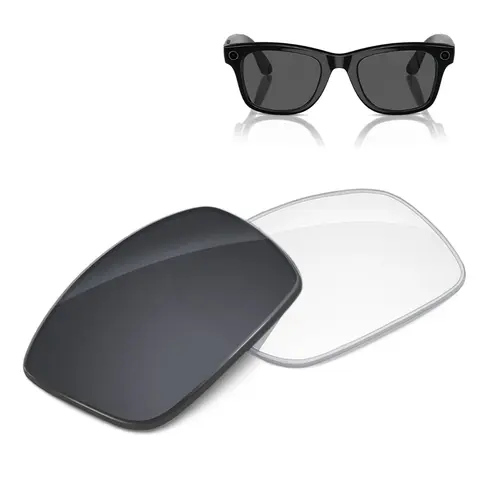 LIFEART Gen 1 RW4006 50mm Standard (M) Replacement Lenses - Polarized, Photochromic-Transition, Mirrored Lenses, Black Tint, Brown Tint, Blue Light Blocking, Durable Polycarbonate Everyday Eyewear
