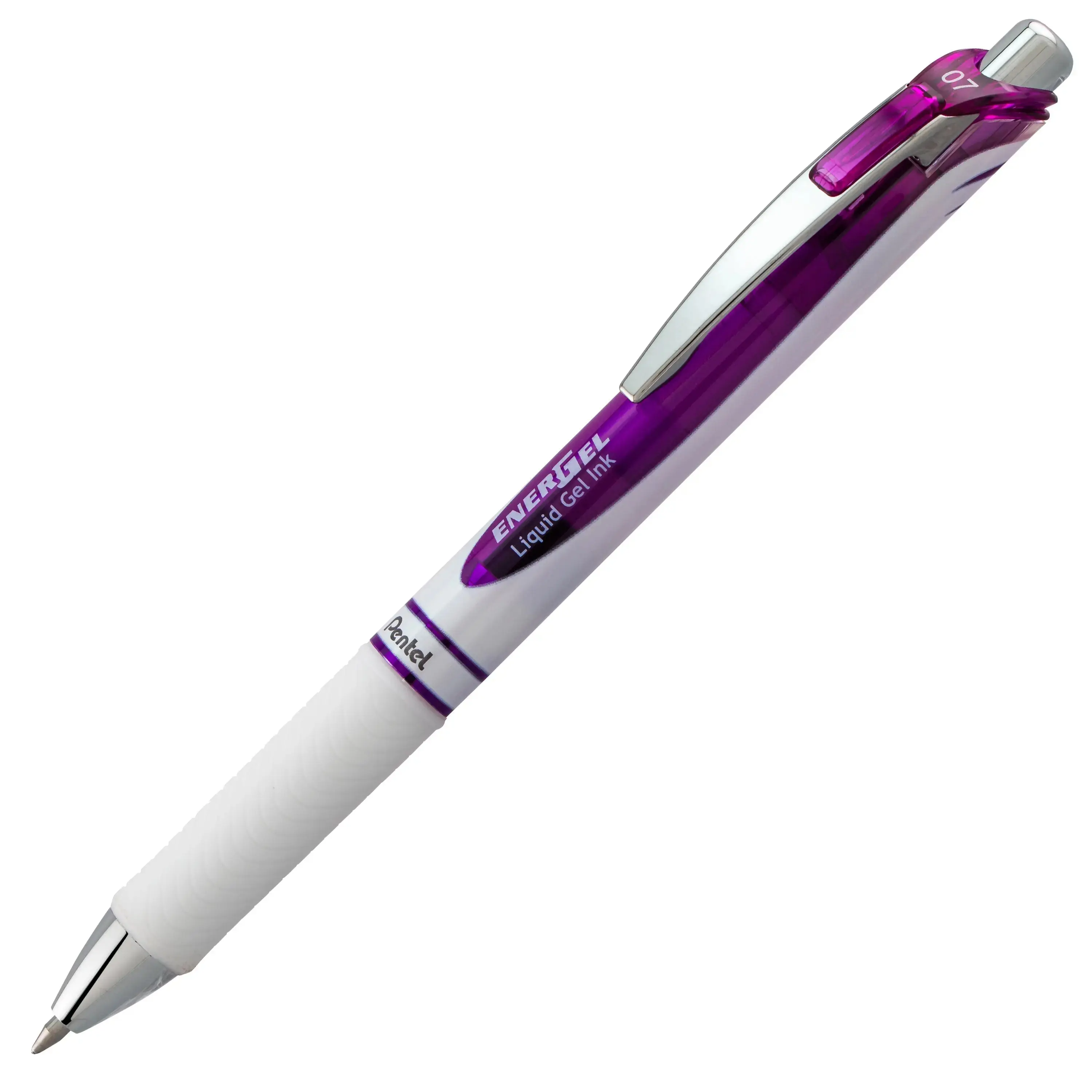 Pentel EnerGel Pearl Retractable Liquid Gel Pen, (0.7mm) Metal Tip, Assorted Ink Colors