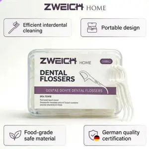 2 Boxes Boxed disposable dental floss, high toughness dental floss for family and travel, fine thread dental floss dental cleaning dental floss stick, interdental dental floss, oral health dental care products, oral hygiene products,