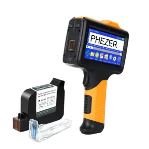 Phezer P19 Smart Portable Printer - 360° Inkjet Coding Machine for DIY Labels & Expiration Dates (Upgrade Version)