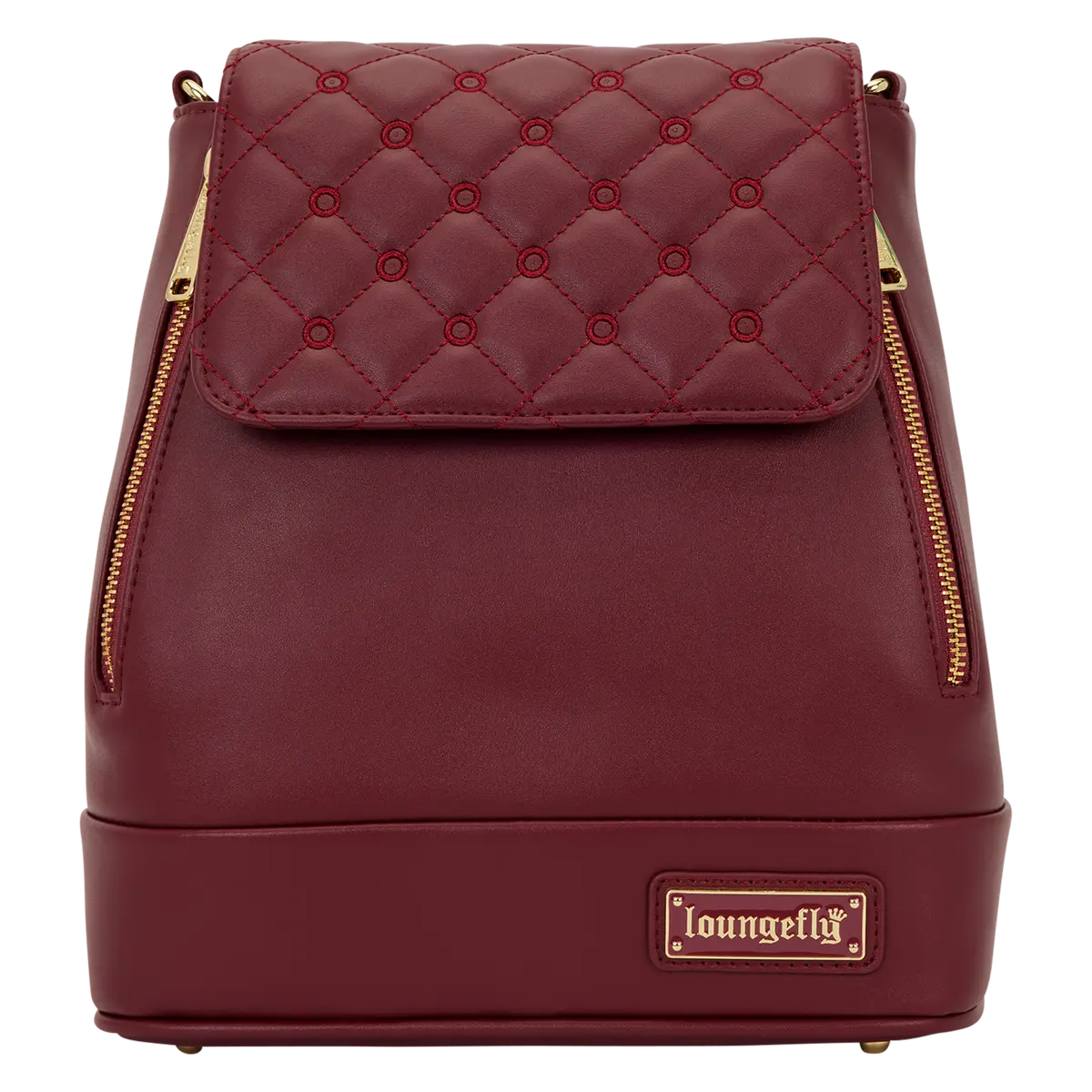 The Lilly Pin Trader Red Convertible Mini Backpack & Crossbody Bag