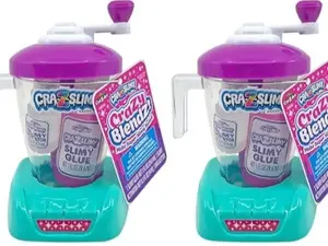 Craz-Slimy Crazy Blendz DIY Slime Making Mixer - Assorted Colors - Kids DIY Slime Craft Kit, Easter Basket Stuffer, 5" x 3.25" (Pack of 2)