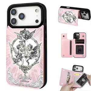 Phone Case - Sharpshooter Design Card Holder Phone Case, with credit card slot, compatible with iPhone 17 16 15 14 13 12 PRO MAX PLUS, AIR, and Xs, as well as Samsung Galaxy S22, S23+, S24 Plus, perfect gift for friends and family