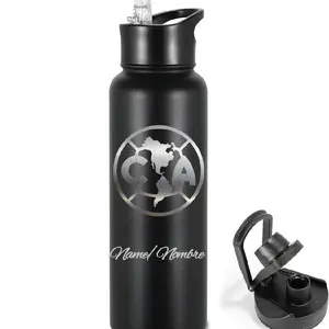 America 40oz Laser Engraved Bottle Customized