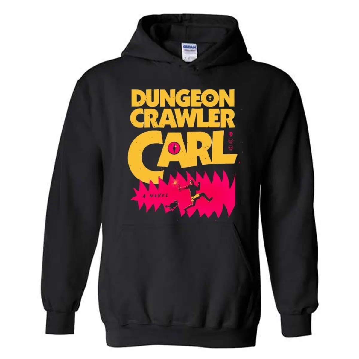 New Achievement Dungeon Crawler Carl Hoodie, Book Lover Gift, Fantasy Novel Tee, Reader Achievement, Goddamnit Donut, Unisex Sweater Pullover Tee