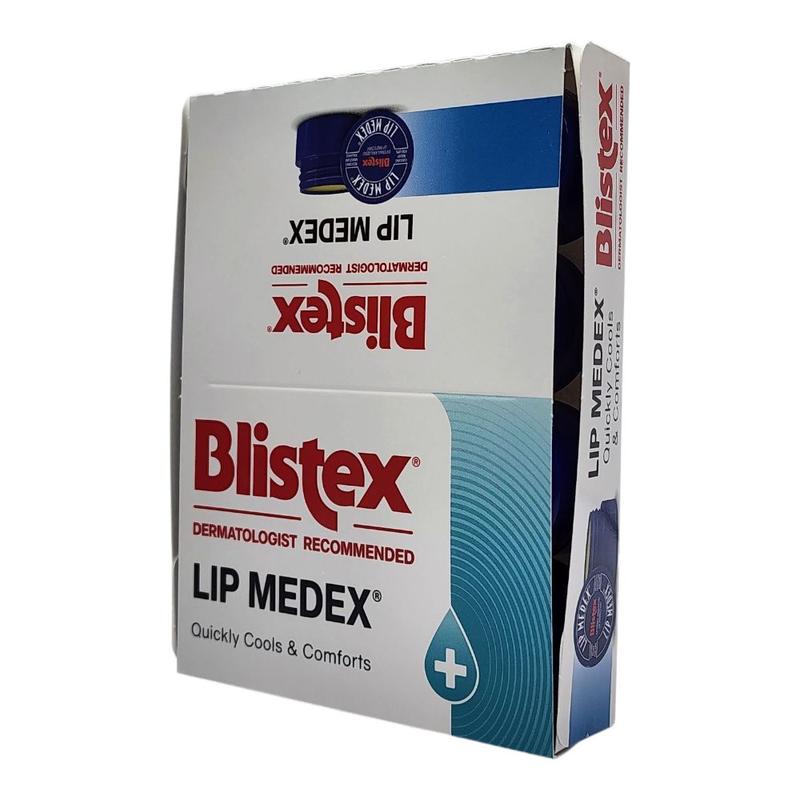 Blistex Lip Medex 0.25-Ounce Pack of 12 Moisturizing with Cooling Action for Sore Lips
