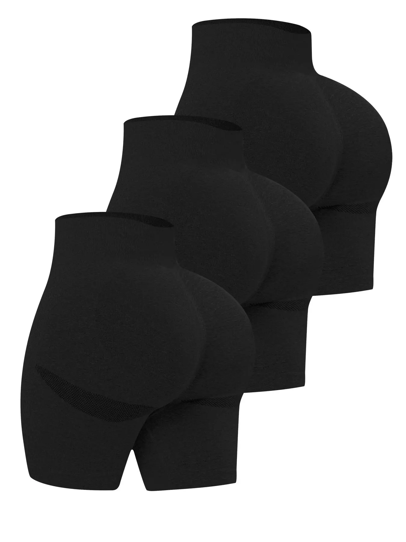 Women's Solid High Waist Gym Shorts, Fitness Training Shorts, Activewear Shorts, Breathable Athletic Shorts, Comfortable Skinny Workout Compression Shorts for Yoga Gym Workout Running, Ladies Sportswear for All Seasons