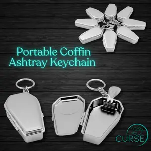 Keychain - Coffin Ashtray! perfect gift ideal holiday