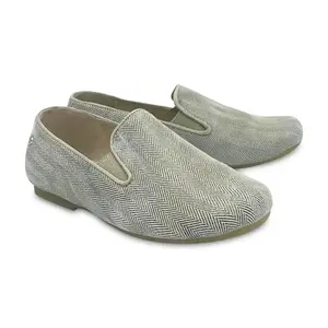 Manuela De Juan Taupe Herring Smoking Shoe