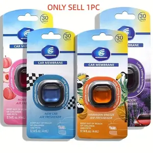 Car Air Freshener Clip, Long-Lasting Car Vent Clips, 0.14 Oz Per Piece, Odor Eliminator for 30 Days, Automotive Air Freshener