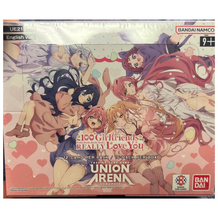 Union Arena Booster Box - The 100 Girlfriends that Really Love you (UE21BT) - Hobby Box