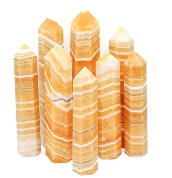 [Crescent Cast] All Calcite Products - Spheres, Towers, Freeforms - Options Are In The Variations