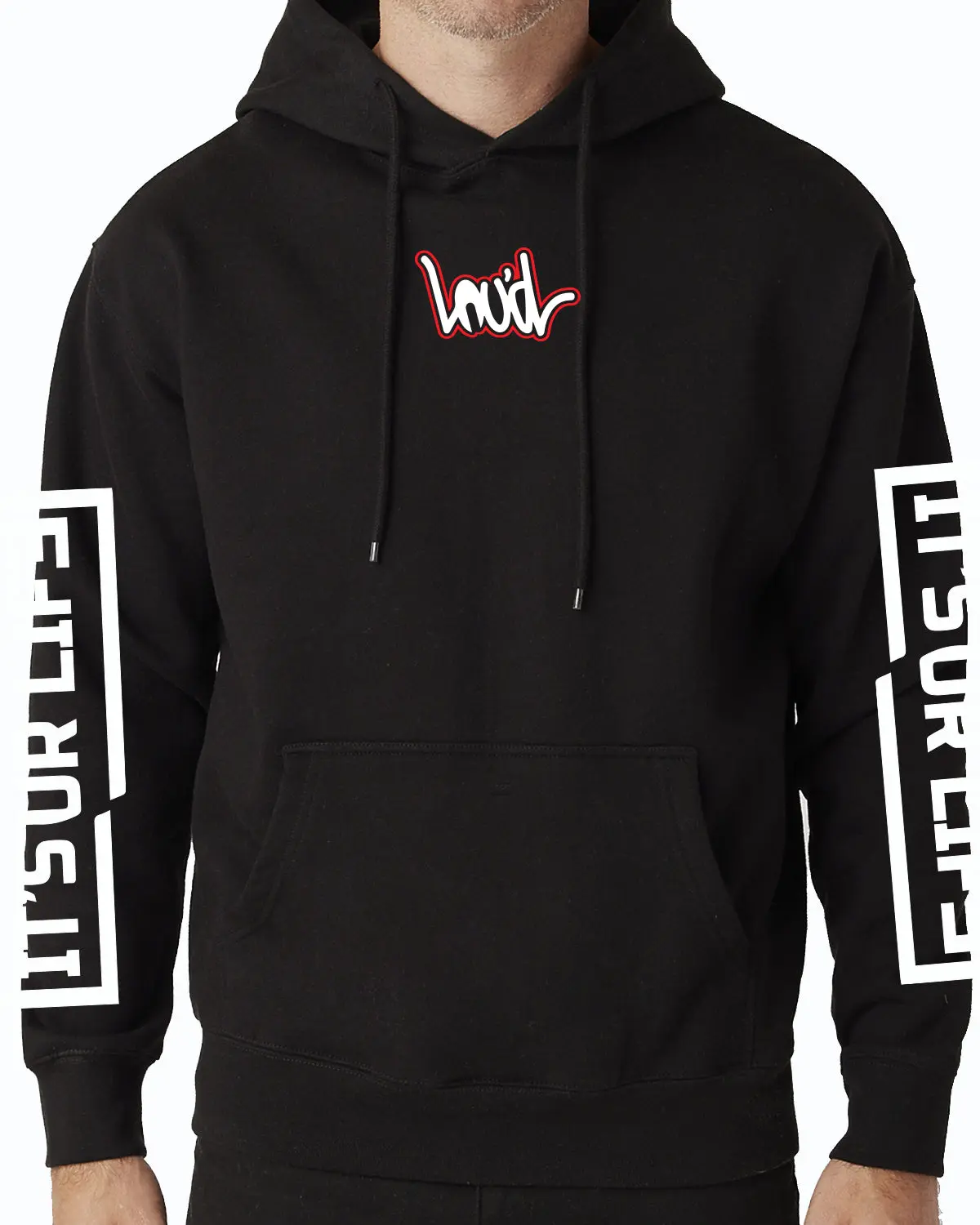 MINI LOUD HOODIE BLACK