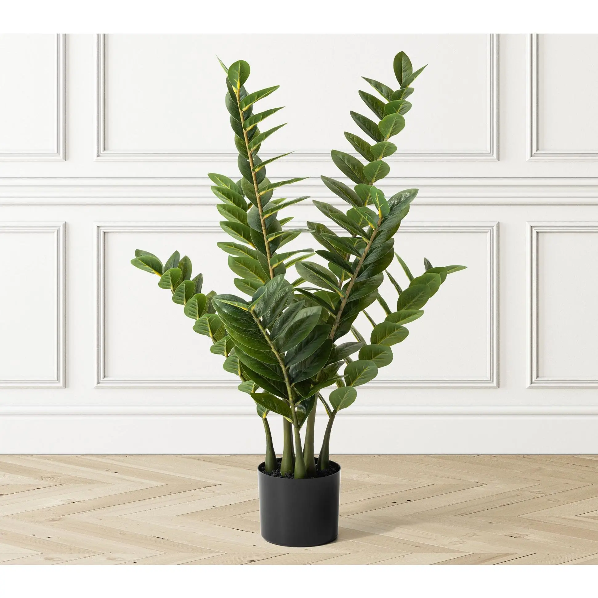 Glitzhome 2.75ft Faux Money Tree In Pot