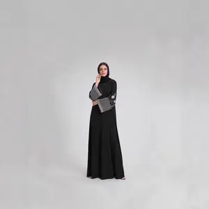 Luxury Embellished Open Abaya & Hijab Set(MOA276) Islamic Clothing Set