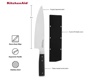 KitchenAid Gourmet 8" Chef Knife with Sheath