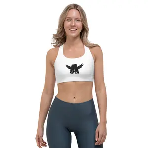 Sports Bra | BLACK LOGO
