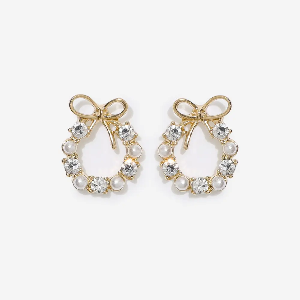 Christmas Earrings | Gold