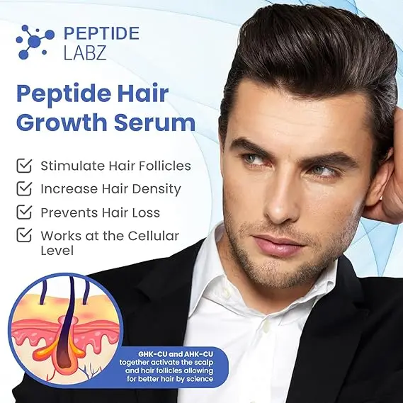 Copper Peptide Hair Growth Treatment Serum, GHK-Cu and AHK-Cu, Licorice Extract,1oz Haircare Comfort - TikTok Shop Copper Peptide Hair Growth Treatment Serum, GHK-Cu and AHK-Cu, Licorice Extract,1oz Haircare Comfort - TikTok Shop