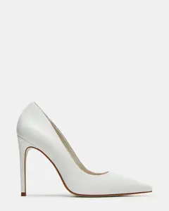 Steve Madden NOIR WHITE LEATHER